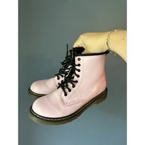 Dr Martens Lace Up Pale Pink 1460 Boot